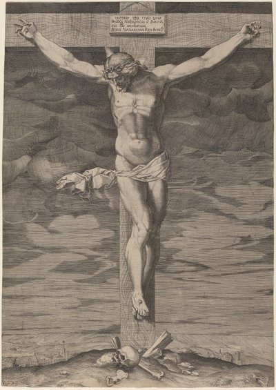 Ristiinnaulitseminen tekijältä Annibale Carracci