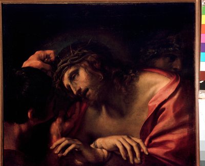 Annibale Carraccin maalaus Kristuksen pilkkaaminen (Annibal Carrache tekijältä Annibale Carracci