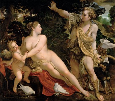 Venus ja Adonis tekijältä Annibale Carracci