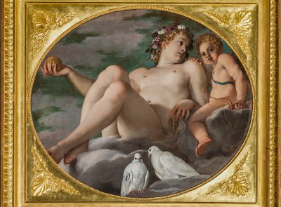 Venus ja Cupid tekijältä Annibale Carracci