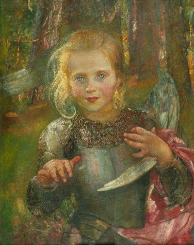 Illusions, n. 1902 (öljy kankaalle) tekijältä Annie Louisa Swynnerton