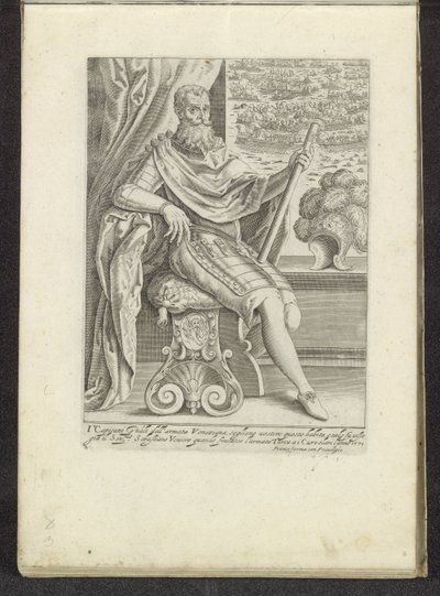 Admiraal Sebastiano Vernier en de Slag bij Lepanton Scenes uit het Venetiaanse leven (sarjan nimi) Habiti d