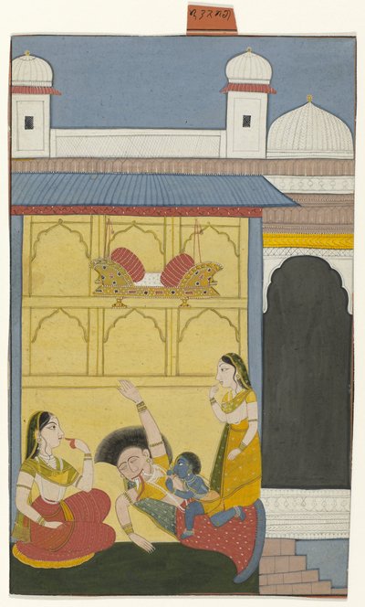 Krishna-vauva tappaa demoni Putanan tekijältä Anonymous