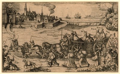 Bedevaart van de verdreven Boheemse en Hongaarse jezuïeten naar het Amsterdamse rasphuis, 1619 Böheimbin ja Hungernin valtakunnista karkotettu jesuiitta teki Wallfarthista Saint Raspinoon ja Ponoon / Amsterdamin rangaistuslaitokseen (nimi tekijältä Anonymous
