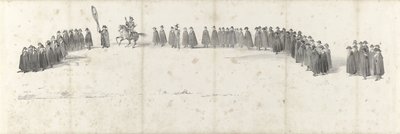 Funeral del difunt rei Guillem II a Delft el 4 d