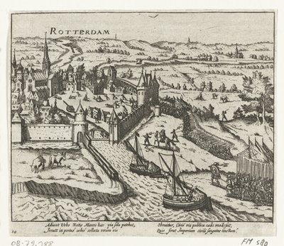 Bossu hyökkää Rotterdamiin vuonna 1572 tekijältä Anonymous