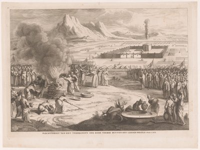 Holocausto dels israelites Solemnitat de la crema de les plomes vermelles compraven els Israels més buits (títol sobre objecte) finlandès tekijältä Anonymous