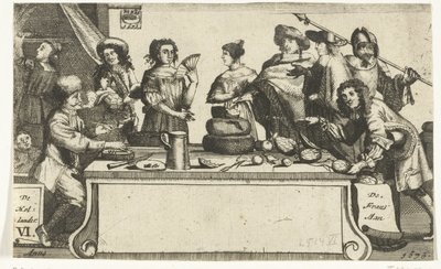 Fransmanilta ja Hollanderilta, 1673 Frans-man Hollander / Le Francois L