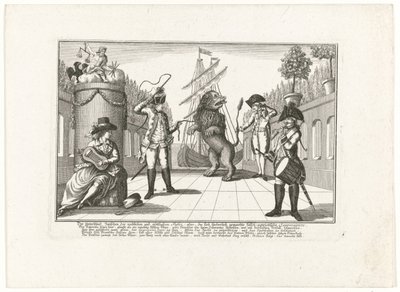De Hollandse Leeuw, Pruisen, 1787 Ero maallisen ja jumalallisen oikeuden välillä: tai pilkattu väärä isänmaallinen suvereniteetti (...) (otsikko esineessä) tekijältä Anonymous