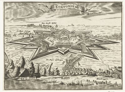 Coevordenin myrsky, 1672 tekijältä Anonymous