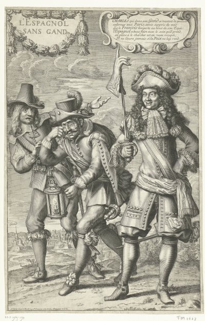 Ranskalainen sarjakuva Gentin menetyksestä, 1678 L