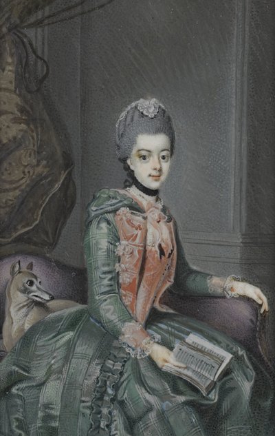 Frederika Sophia Wilhelmina (1751-1820), Preussin prinsessa. Prinssi Willem V:n vaimo tekijältä Anonymous