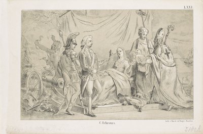 Prinssi Willem Frederik George, myöhemmin kuningas William II syntyi 1792 tekijältä Anonymous
