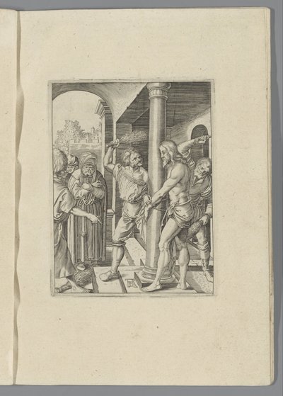 Kristuksen vitsaus The Little Passion (sarjan nimi) Passio Christi Ab Alberto Durer Nurenburgensi Effigiata (sarjan nimi) tekijältä Anonymous