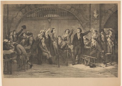 Girondinien vanki 1793 (otsikko esineessä) tekijältä Anonymous