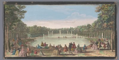 Näkymä Île Royalelle Versaillesin puutarhassa L