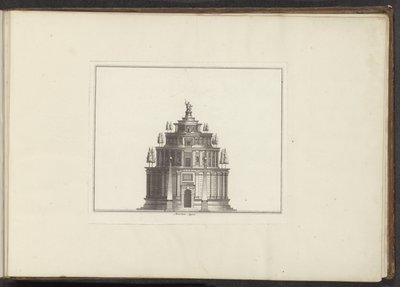 Augustuksen mausoleumi Roomassa Mausoleumi Augusti (nimi esineessä) Palatsit ja muistomerkit Venetsiassa, Livornossa, Napolissa ja Roomassa (sarjan nimi) tekijältä Anonymous