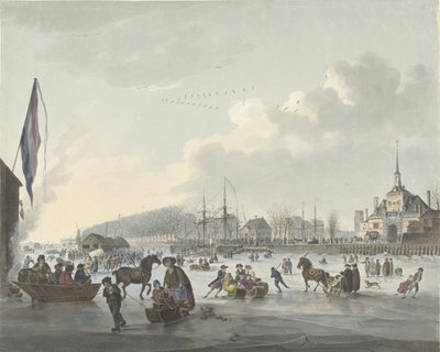Jäätelöhuvi Rotterdamille, n. 1784 tekijältä Anonymous