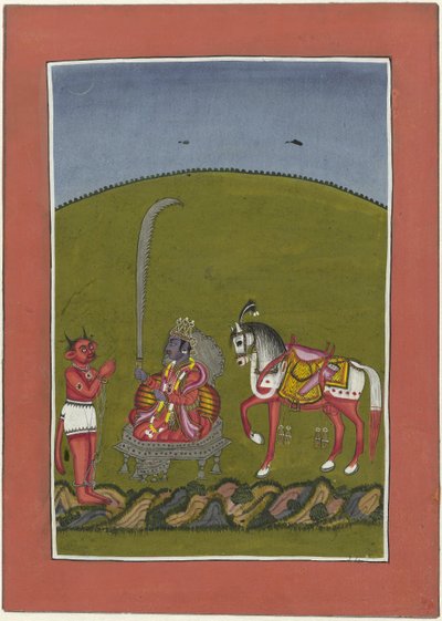 Kalki (Vishnun tuleva inkarnaatio) Vishnun avatarit (sarjan nimi) tekijältä Anonymous