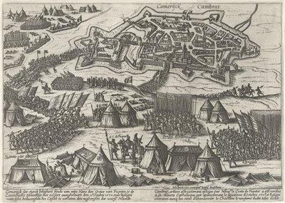 Cambrai piiritti ja valtasi Fuentesin, 1595 tekijältä Anonymous