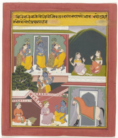 Krishna ja Radha tekijältä Anonymous