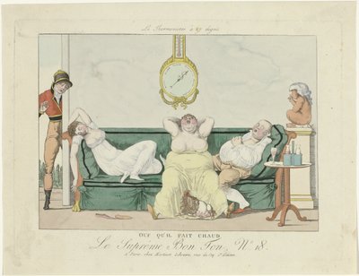 Le Supreme Bon Ton, 1800-1815, nro 18: Se on kuuma tekijältä Anonymous