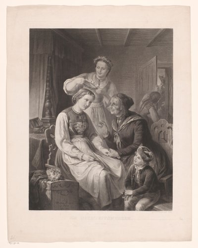 Le Suprême Bon Ton, 1800-1815, nro 21: Elegantti sepän luona tekijältä Anonymous