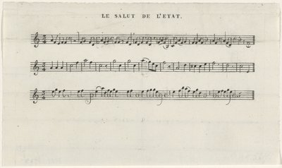 Laulu kruununprinssille, 1830 Le salut de l