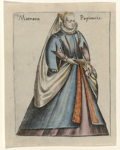 Matrona Papiensis Eri kansojen asenteet (...) (sarjan nimi) tekijältä Anonymous