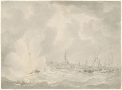 Jan van Speijkin veneen räjähdys, 1831 tekijältä Anonymous