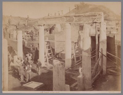 Kaivaukset Pompejissa Pompei ultimi scavi (otsikko esineessä) tekijältä Anonymous