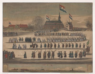 Kulkue Jispissä William V:n asettamissa 1766 tekijältä Anonymous