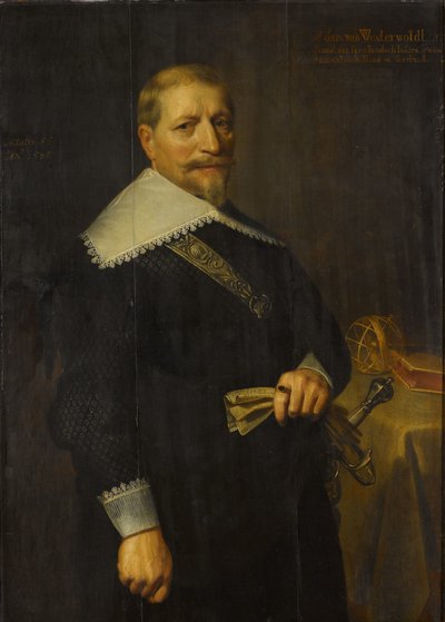 Adam van Westerwoltin (1580-1639) muotokuva tekijältä Anonymous