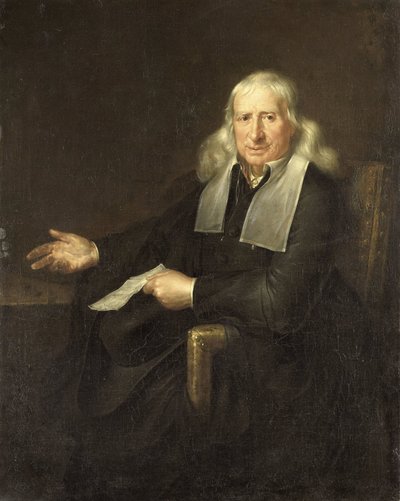 Jan van Lennep vanhemman (1634-1711) muotokuva. Amsterdamin silkki-, kulta- ja hopeakankaiden kauppias ja taiteenkeräilijä tekijältä Anonymous