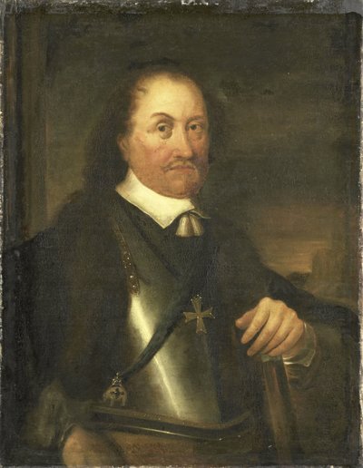 Nassau-Siegenin kreivin, Brasilian kuvernöörin Johan Mauritsin muotokuva tekijältä Anonymous