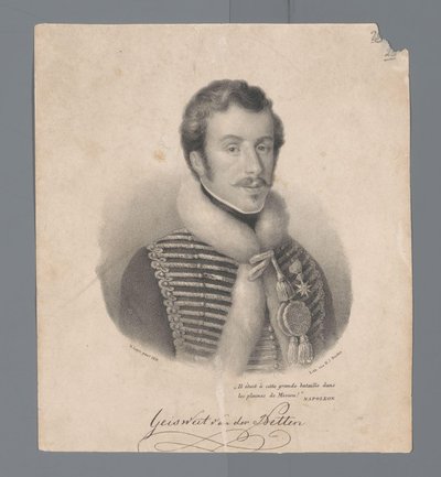 Cornelius Anthonius Geisweit van der Nettenin muotokuva tekijältä Anonymous