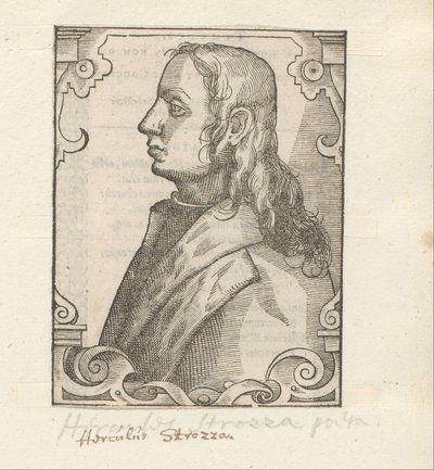 Portree van Ercole Strozzi tekijältä Anonymous
