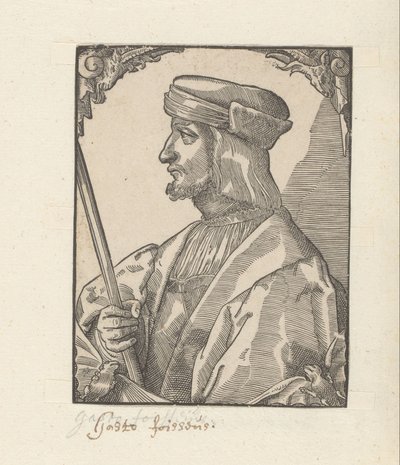 Gaston de Foixin muotokuva tekijältä Anonymous