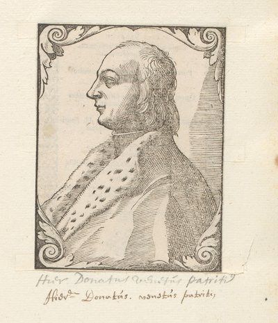 Porretti van Girolamo Donati tekijältä Anonymous