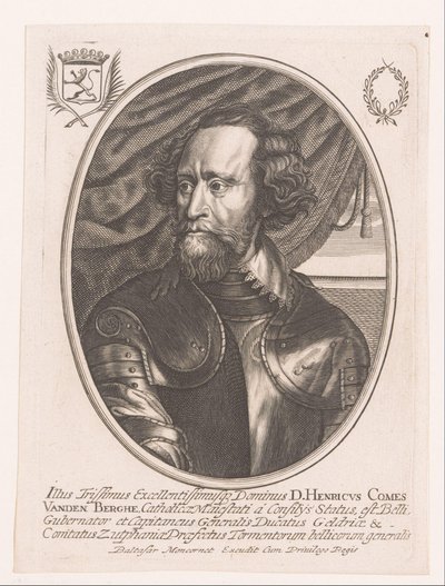 Hendrik van den Berghin muotokuva tekijältä Anonymous