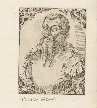Horatio Baglionin muotokuva tekijältä Anonymous