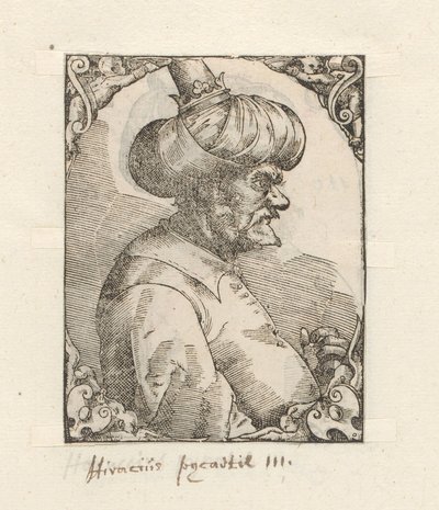 Horus Barbarossan muotokuva tekijältä Anonymous