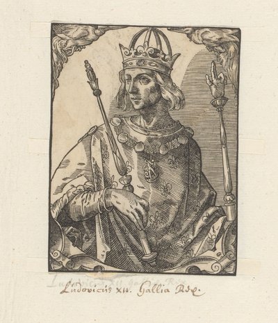 Ranskan kuninkaan Ludvig XII:n muotokuva tekijältä Anonymous