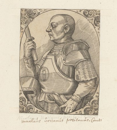 Portret van Niccolò Pitiglianosta tekijältä Anonymous