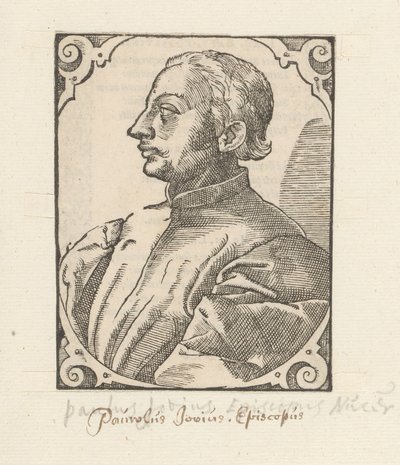 Portretti van Paolo Giovio tekijältä Anonymous