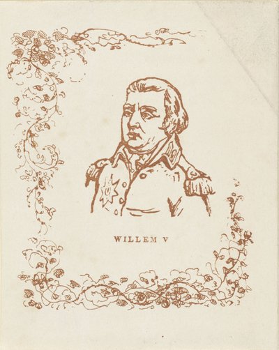Orange-Nassaun prinssin William V:n muotokuva tekijältä Anonymous