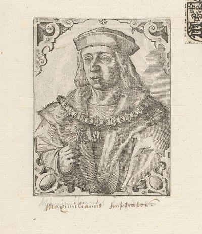 Habsburgien keisari Maximilian I:n muotokuva tekijältä Anonymous