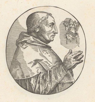 Portret van paus Innocent VIII tekijältä Anonymous
