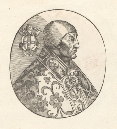Portret van paus Pius III tekijältä Anonymous