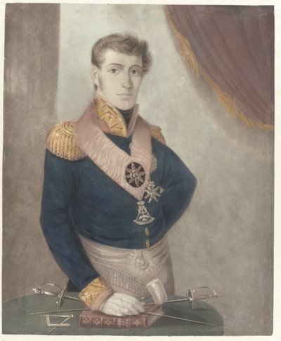 Alankomaiden prinssi Frederick vapaamuurarien suurmestarina, 1817 tekijältä Anonymous